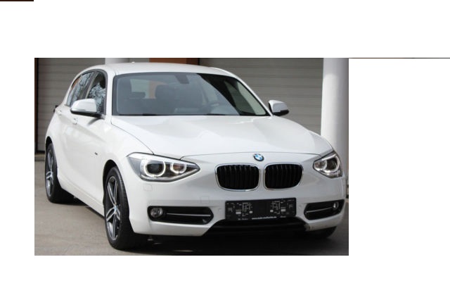 BMW 120i 5-Türer, Sport-Line, Klima, Sitzheizung, PDC 